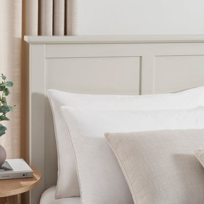 DUS-CC2-05276 Grade-B Dusk Salcombe Wooden Bed Frame King Size in Stone RRP £239.00