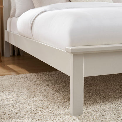 DUS-CC2-05928 Grade-B Dusk Salcombe Bed Frame - Wood - Stone - Double RRP £219.00