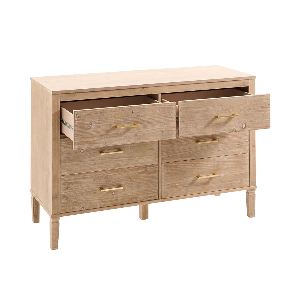 Dusk Sienna Grade B Washed Wood 6 Drawer Chest of Drawers RRP £269