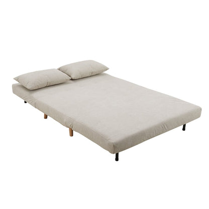 DUS-CC2-01159 Grade-C2 Dusk Seattle Double Click Clack Sofa Bed - Corduroy - Pebble RRP £389.00