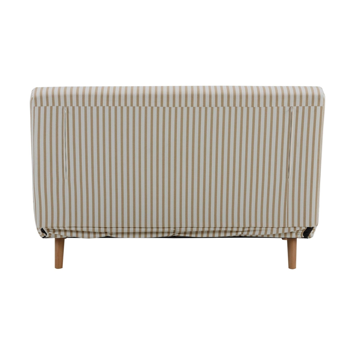 DUS-CC2-01284 Grade-C3 Dusk Seattle Double Click Clack Sofa Bed - Sand Stripe RRP £389.00