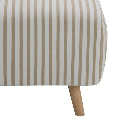 DUS-CC2-01284 Grade-C3 Dusk Seattle Double Click Clack Sofa Bed - Sand Stripe RRP £389.00