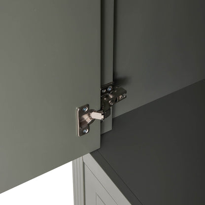 DUS-QCF-02207 Grade-DOA Dusk Sienna 3 Door Wardrobe with Drawers - Vetiver RRP £319.00