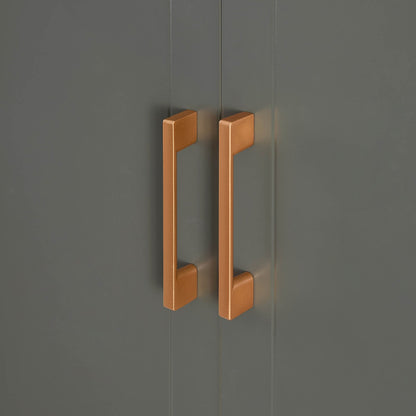 DUS-QCF-02207 Grade-DOA Dusk Sienna 3 Door Wardrobe with Drawers - Vetiver RRP £319.00