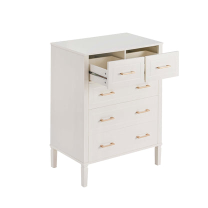 DUS-CC2-07318 Grade-B Dusk Sienna 5 Drawer Chest - Natural RRP £219.00