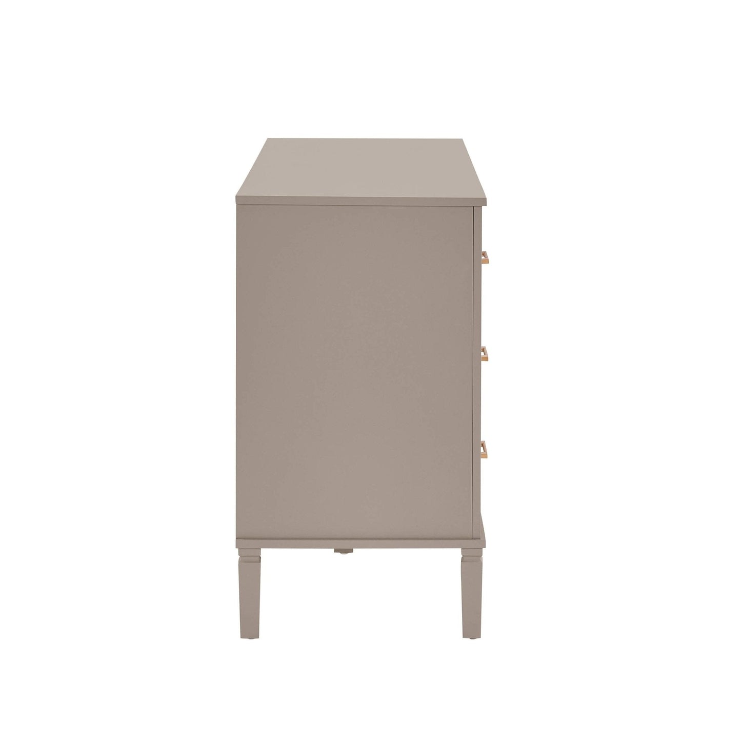 DUS-CC2-05352 Grade-B Dusk Sienna 6 Drawer Chest - Taupe RRP £259.00