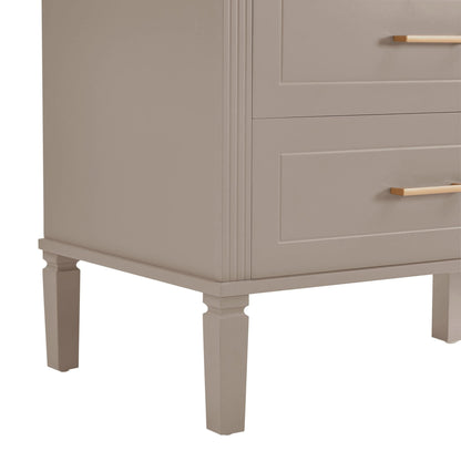 DUS-CC2-05352 Grade-B Dusk Sienna 6 Drawer Chest - Taupe RRP £259.00