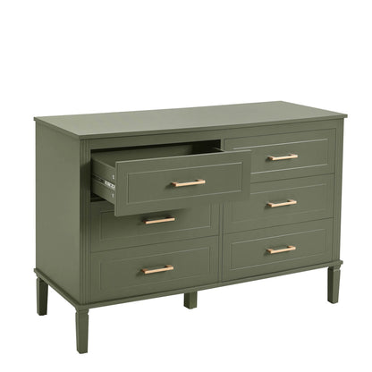 DUS-QCF-01792 Grade-B Dusk Sienna 6 Drawer Chest - Vetiver RRP £259.00
