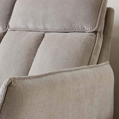 Aspire Ashford Grade B Acier Woven Chenille 3 Seater Power Recliner Sofa RRP £965