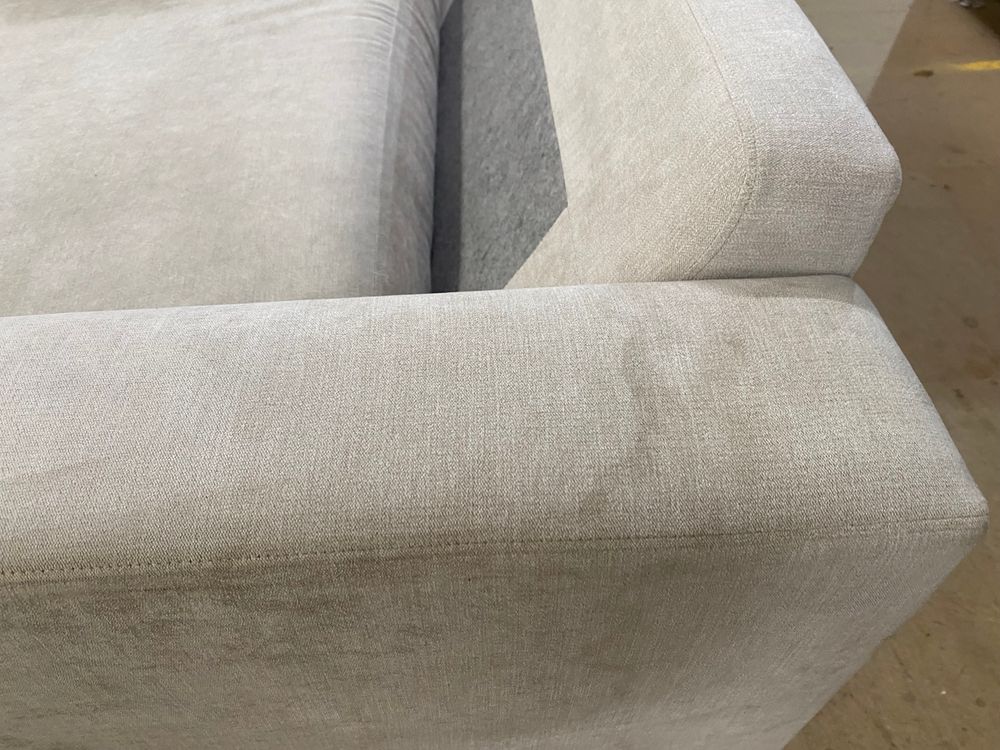 An example image of dirty returned upholstery for sale with ClearCycle