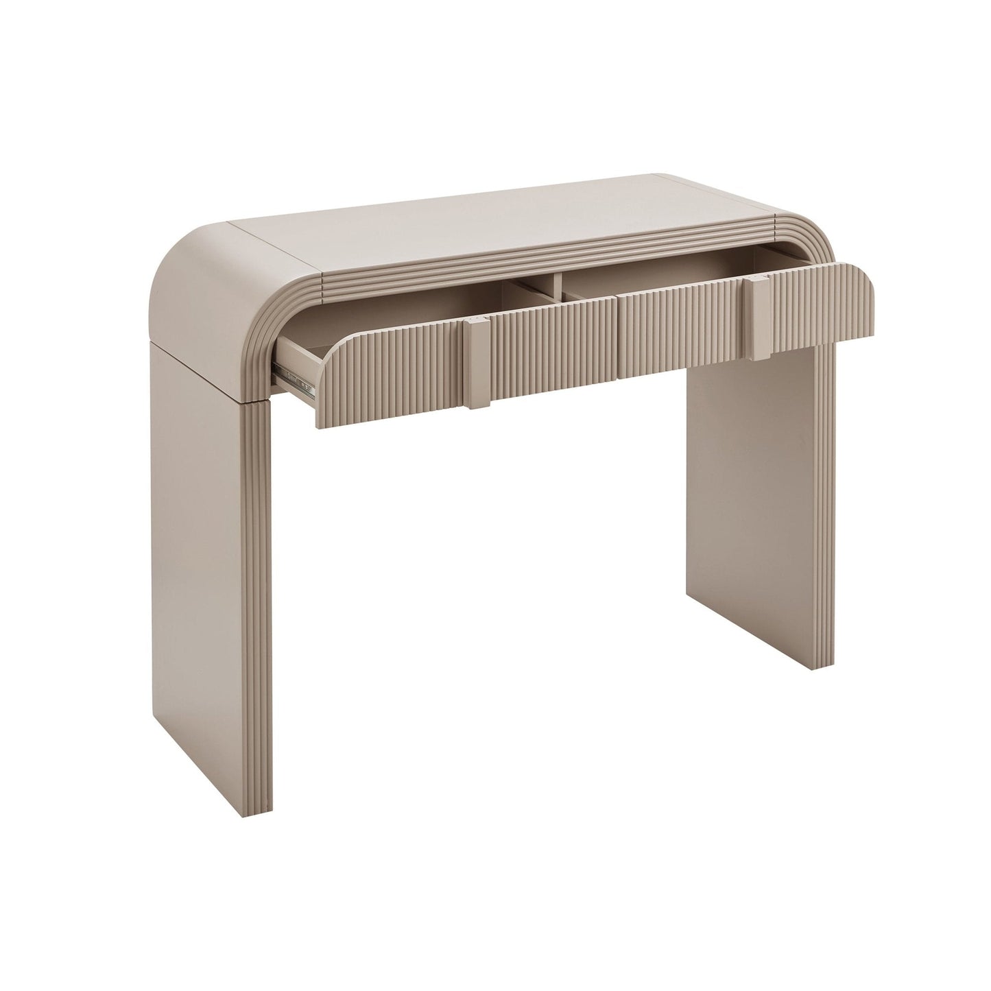 DUS-CC2-05256 Grade-B Dusk Susie Dressing Table with Drawers - Taupe RRP £169.00