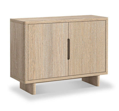 Roseland Grade B Furniture Mylor Washed Oak 2 Door Sideboard RRP £415