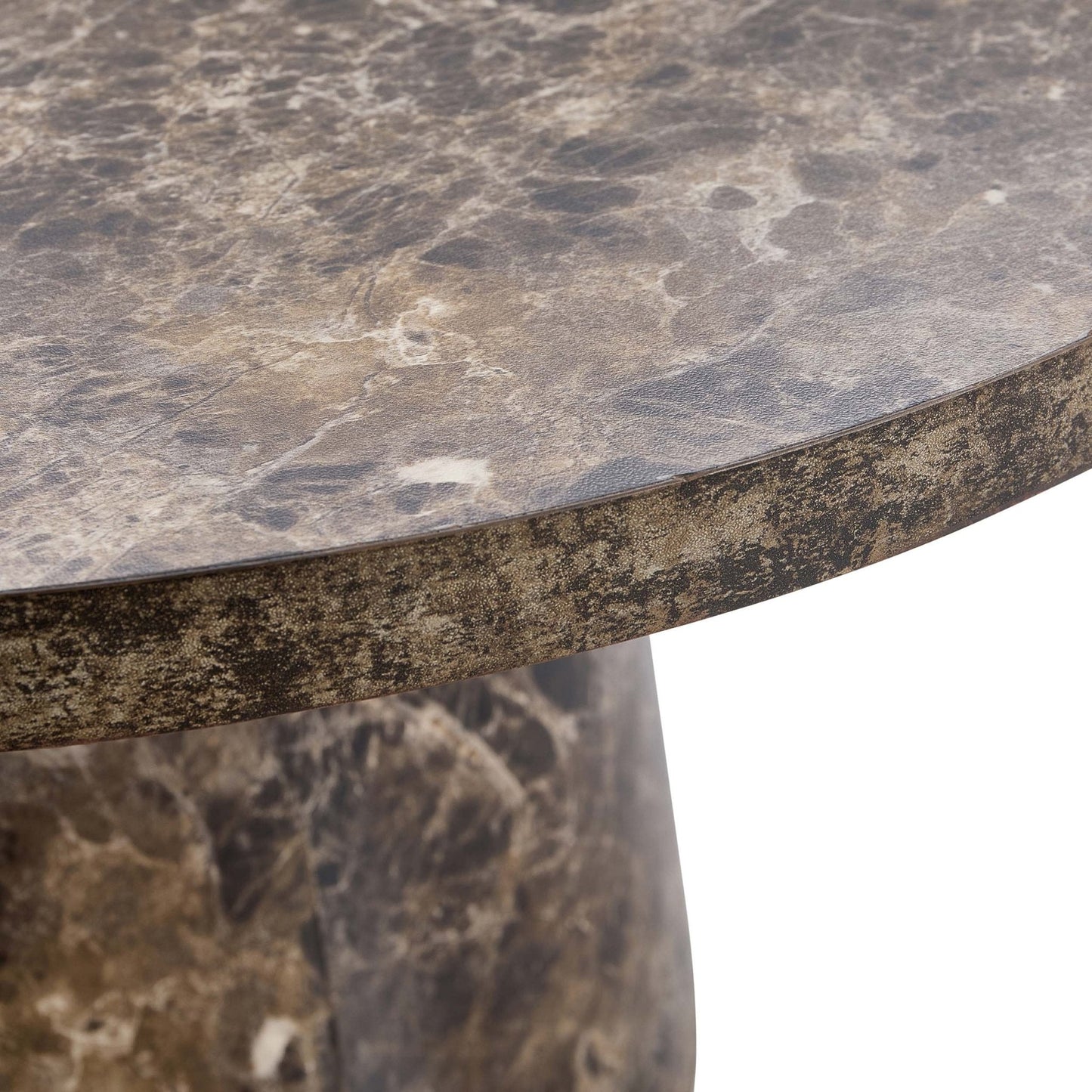 DUS-CC2-07326 Grade-B Dusk Talia Coffee Table - Dark Marble Effect RRP £129.00