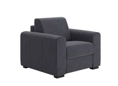Dreams Verona Grade B Grey Soft Touch Fabric Armchair RRP £549