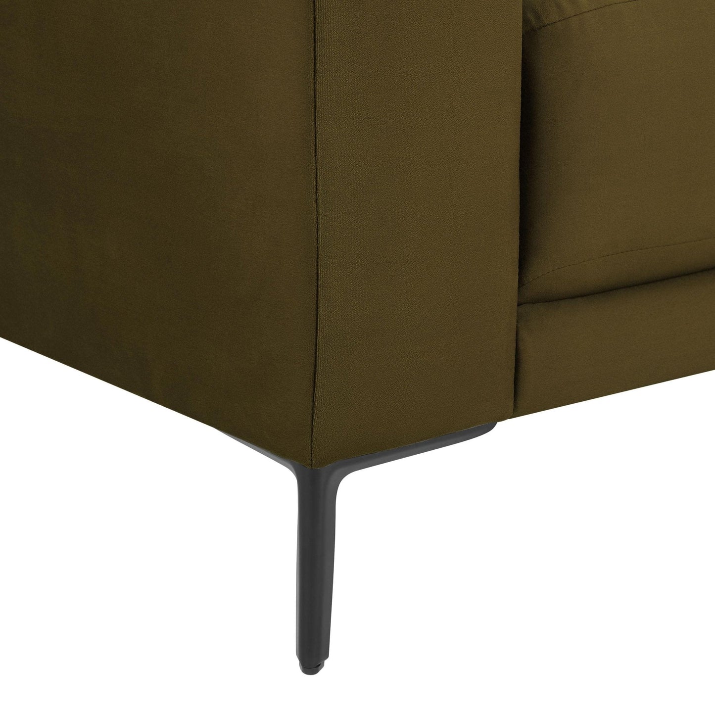 Dusk Malibu Grade B Rich Green Velvet 3 Seater Sofa RRP £404