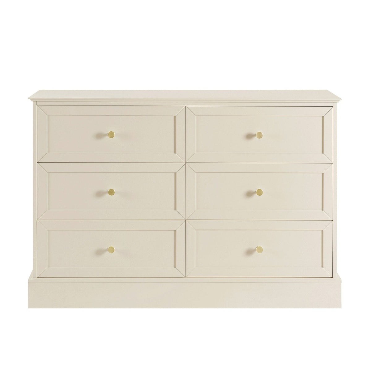 Dusk Ruby Grade B Cream 6 Drawer Chest of Drawers RRP £239