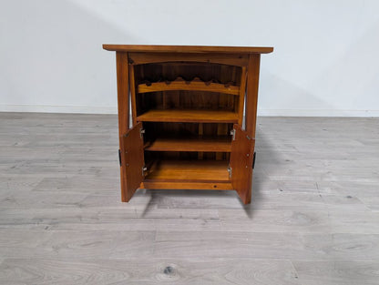 Roseland Grade B Furniture Tyler Tall Kitchen Table with End Storage RRP £690