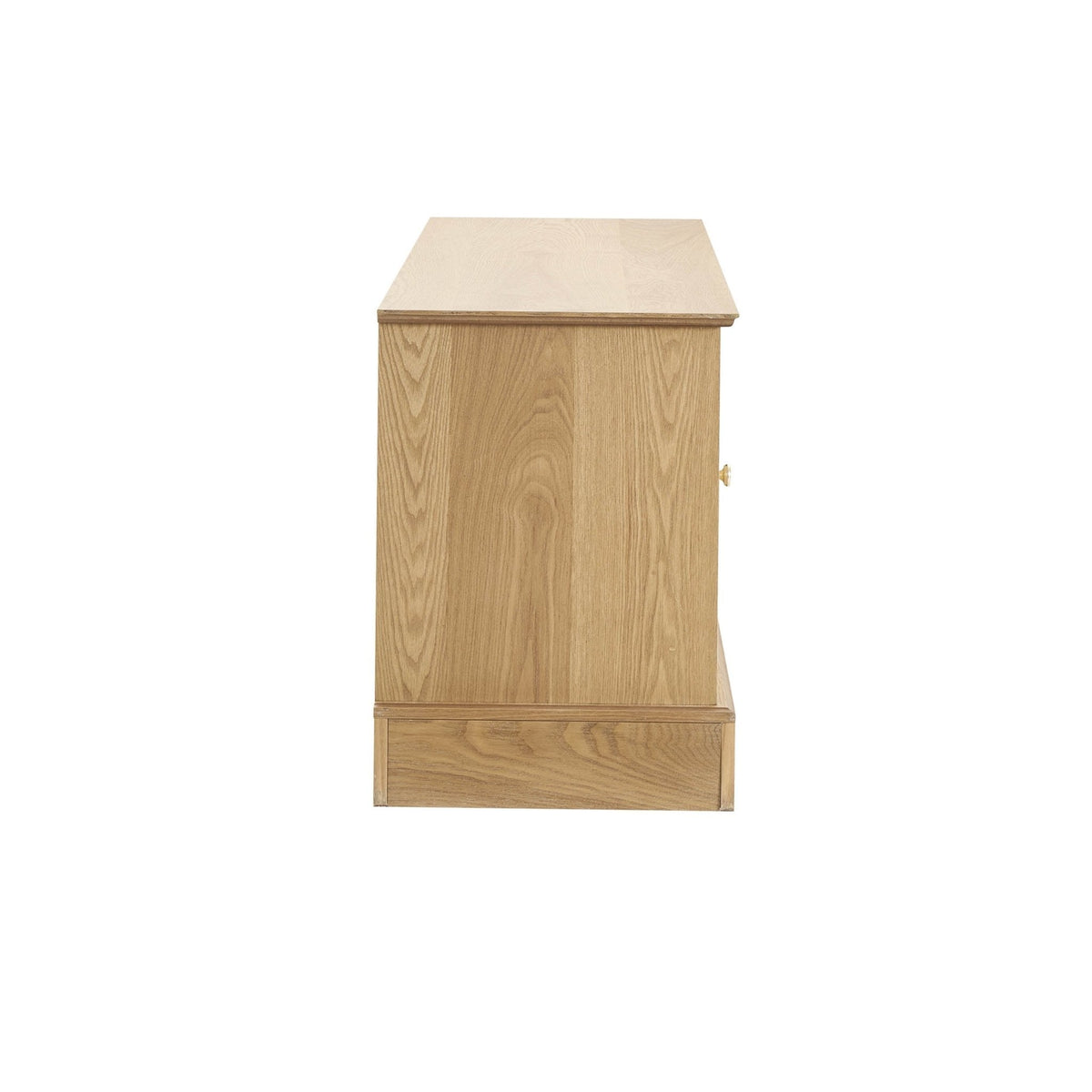 Dusk Ruby Grade B Light Wood TV Unit for TVs up to 60" RRP £219