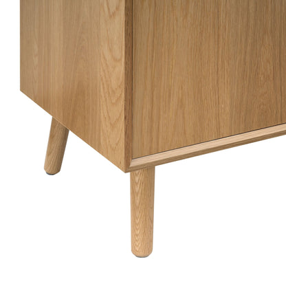 Dusk Grade B Heidi Light Oak 2 Door Sideboard RRP £259