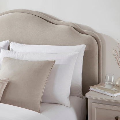 Dusk Grade B Wiltshire Stone Matte Velvet Small Double Ottoman Storage Bed RRP £379