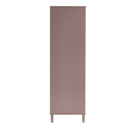 Dusk Grade B Sienna Dusty Mauve 2 Door Double Wardrobe with Drawer RRP £319