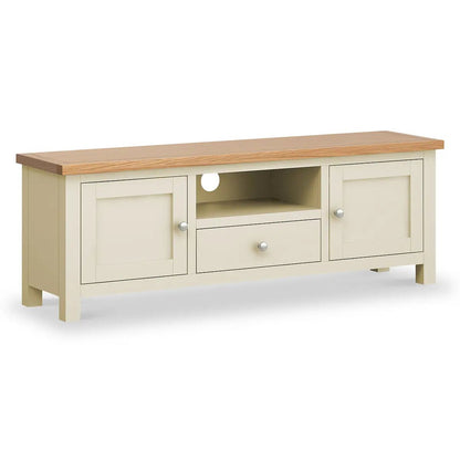 Roseland Grade B Furniture Farro Cream 140cm Wide TV Stand RRP £230