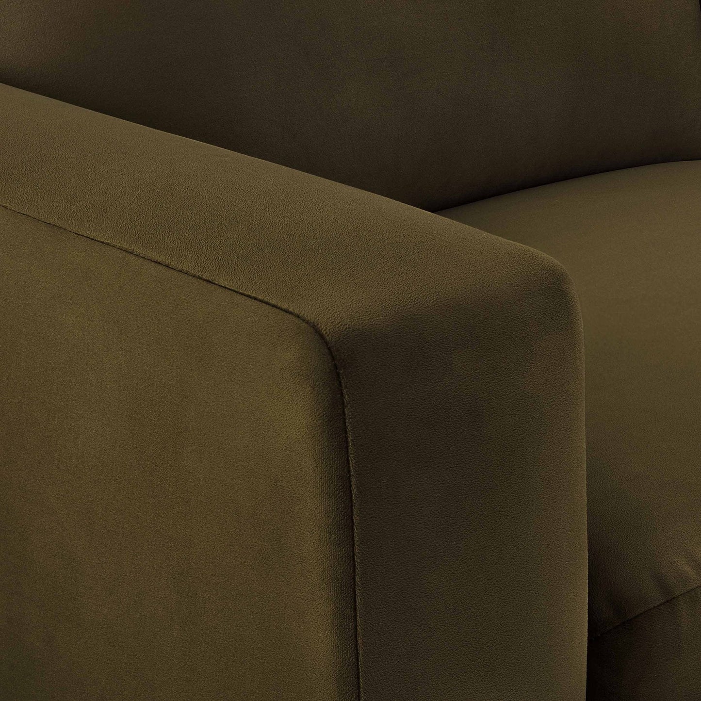 Dusk Grade B Chicago Rich Green Velvet 3 Seater Sofa RRP £569