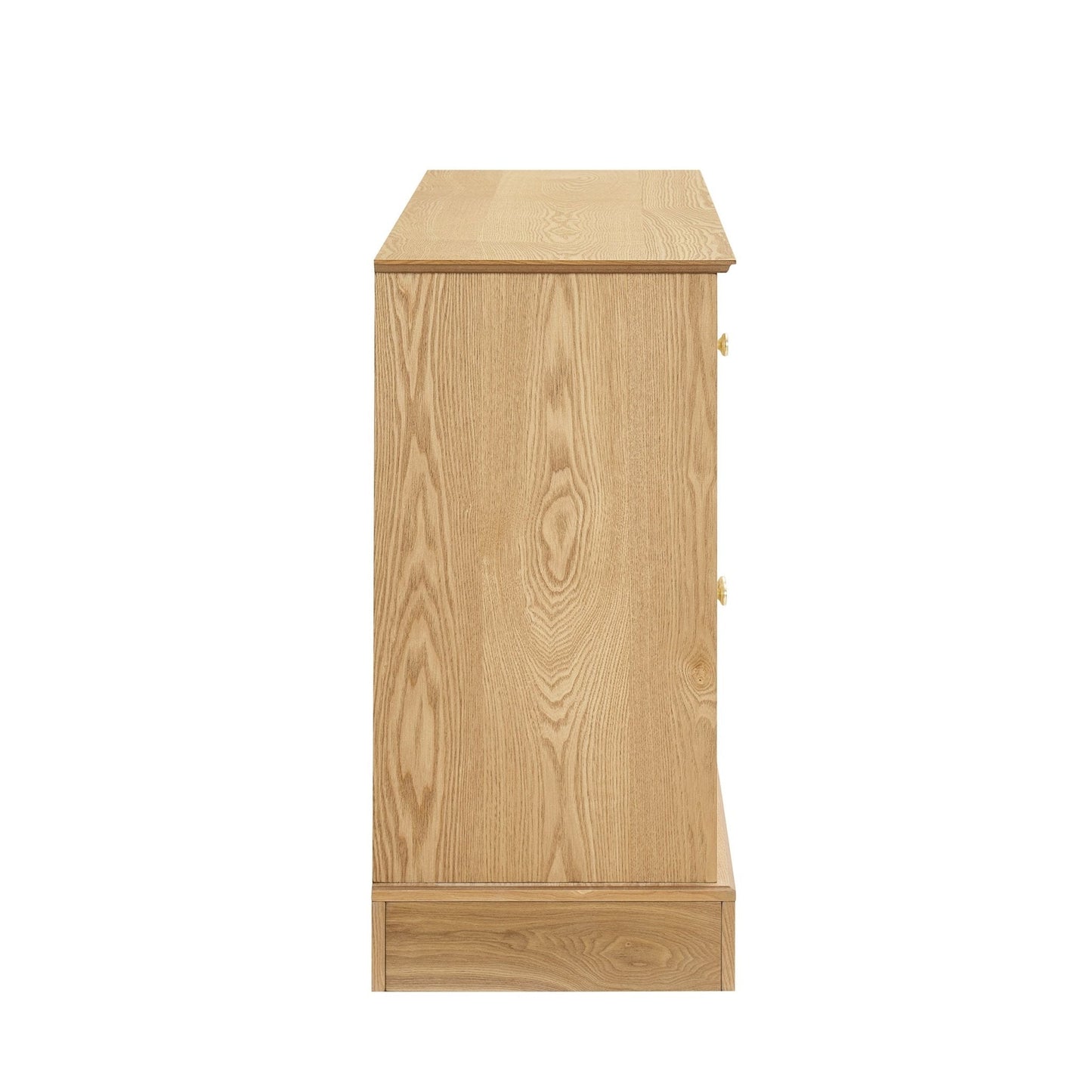 Dusk Grade B Ruby Light Wood 3 Door Sideboard with Drawers RRP £289