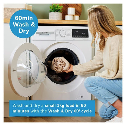 Bosch Grade B WNA144V9GB 9KG/5KG 1400 Spin Washer Dryer - White RRP £749