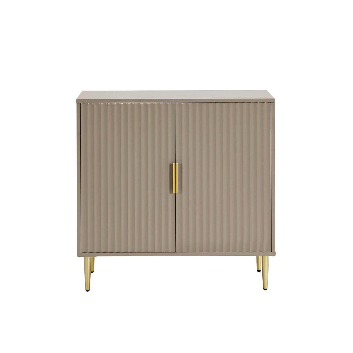 Dusk Evie Grade B Taupe and Gold Effect 2 Door Sideboard RRP £209.00