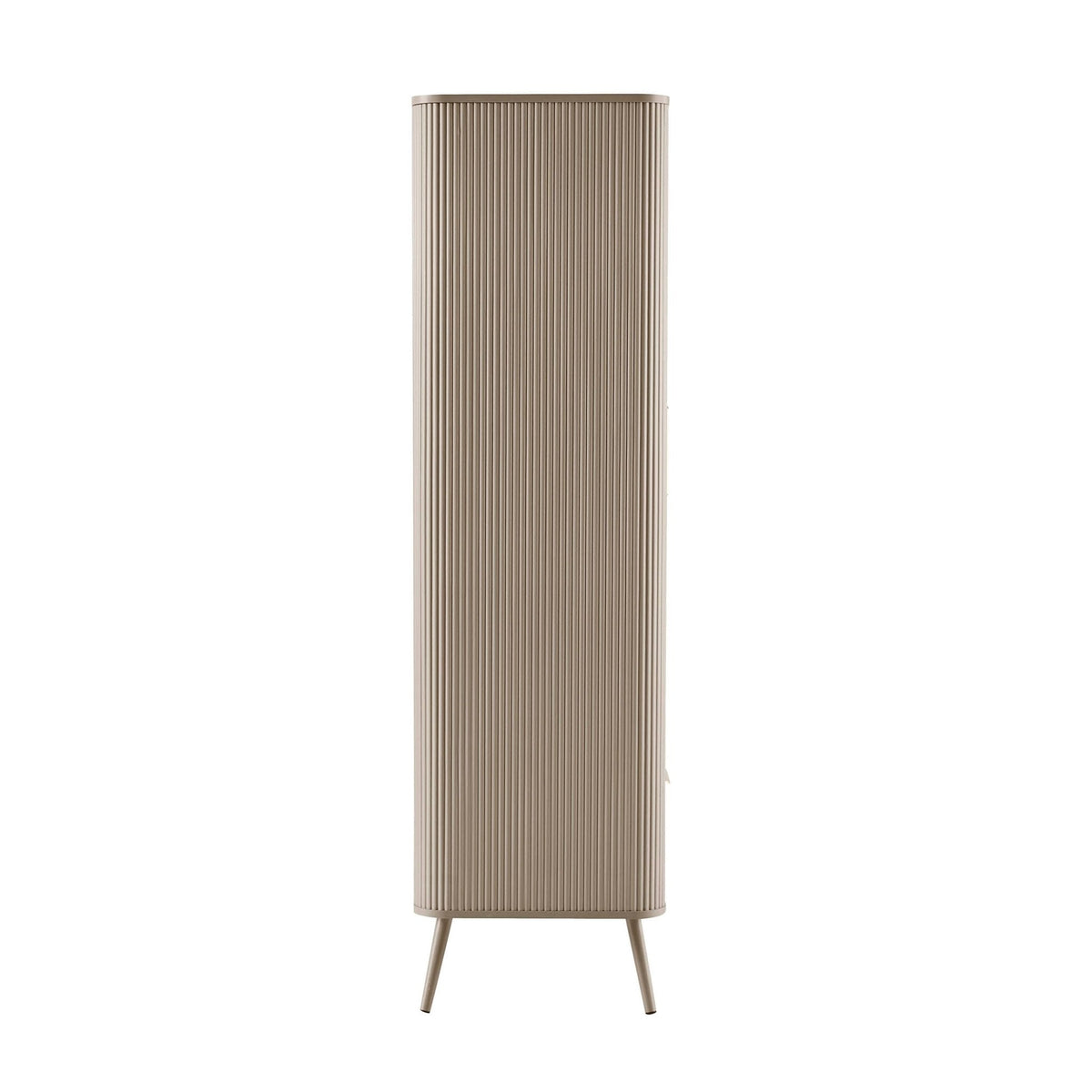 Dusk Hattie Grade B Taupe & Gold Effect 3 Door Triple Wardrobe RRP £389