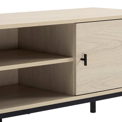 DUS-CC2-00285 Grade-B Dusk Willow 140cm TV Unit - Light Wood RRP £134.00