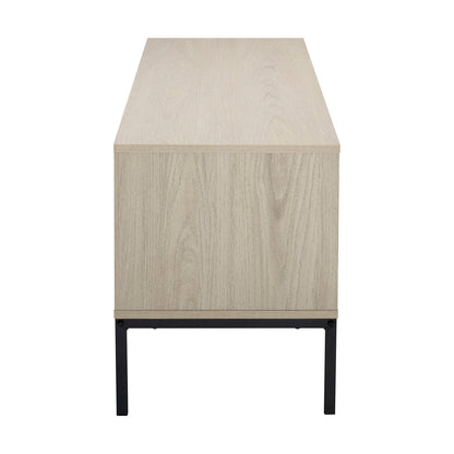 DUS-CC2-03458 Grade-BER Dusk Willow 140cm TV Unit - Light Wood RRP £97.00