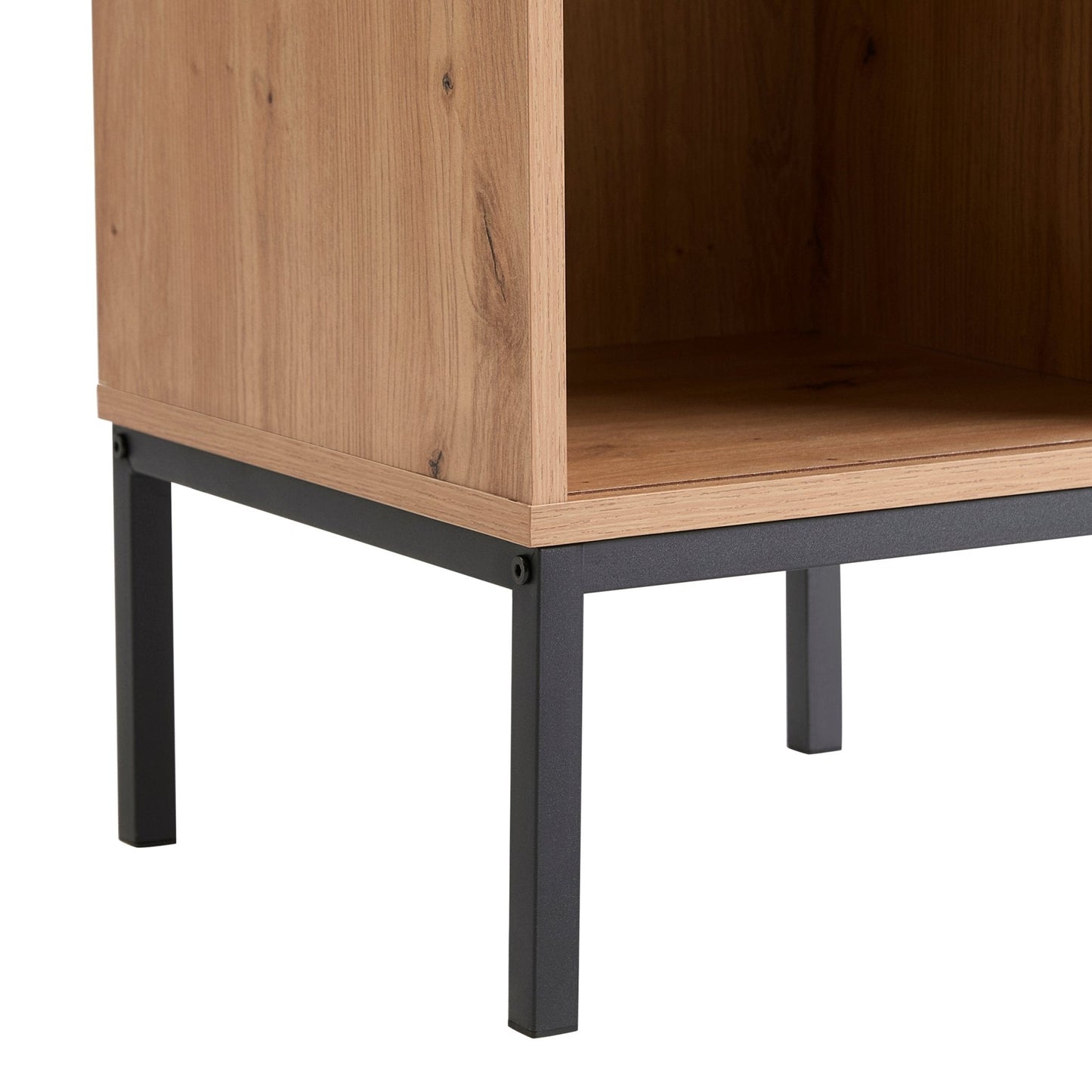 DUS-CC2-00093 Grade-B Dusk Willow Shoe Storage Bench - Oak Effect RRP £45.00