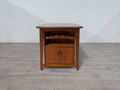 Roseland Grade B Furniture Tyler Tall Kitchen Table with End Storage RRP £690