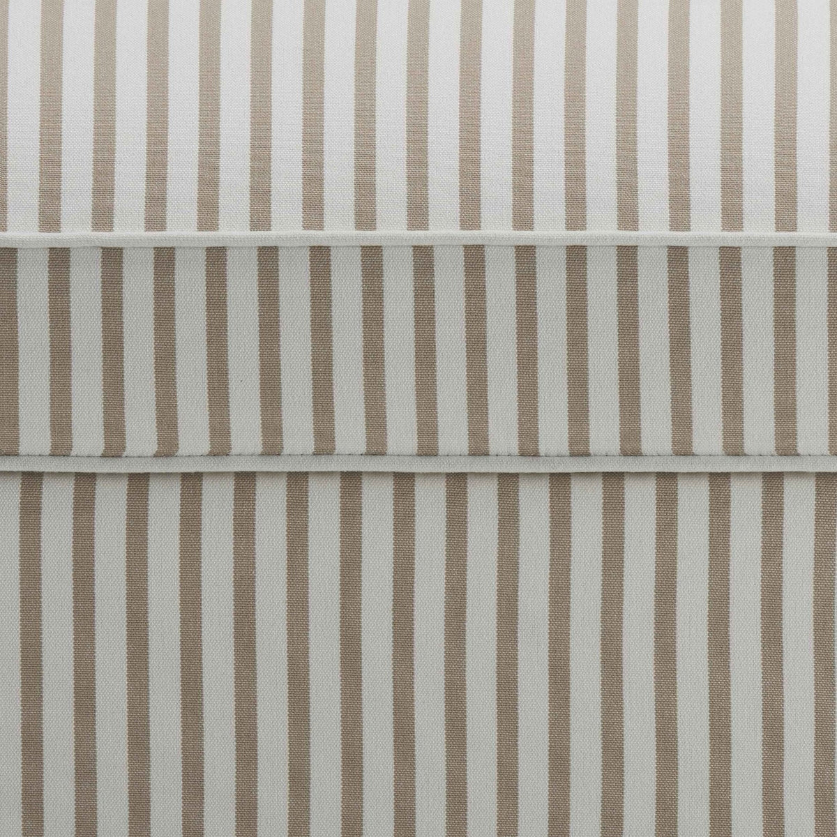 DUS-CC2-08466 Grade-B Dusk Soho Ottoman Storage Pouffe - Sand Stripe RRP £199.00