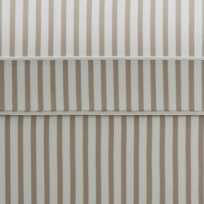 DUS-CC2-08466 Grade-B Dusk Soho Ottoman Storage Pouffe - Sand Stripe RRP £199.00