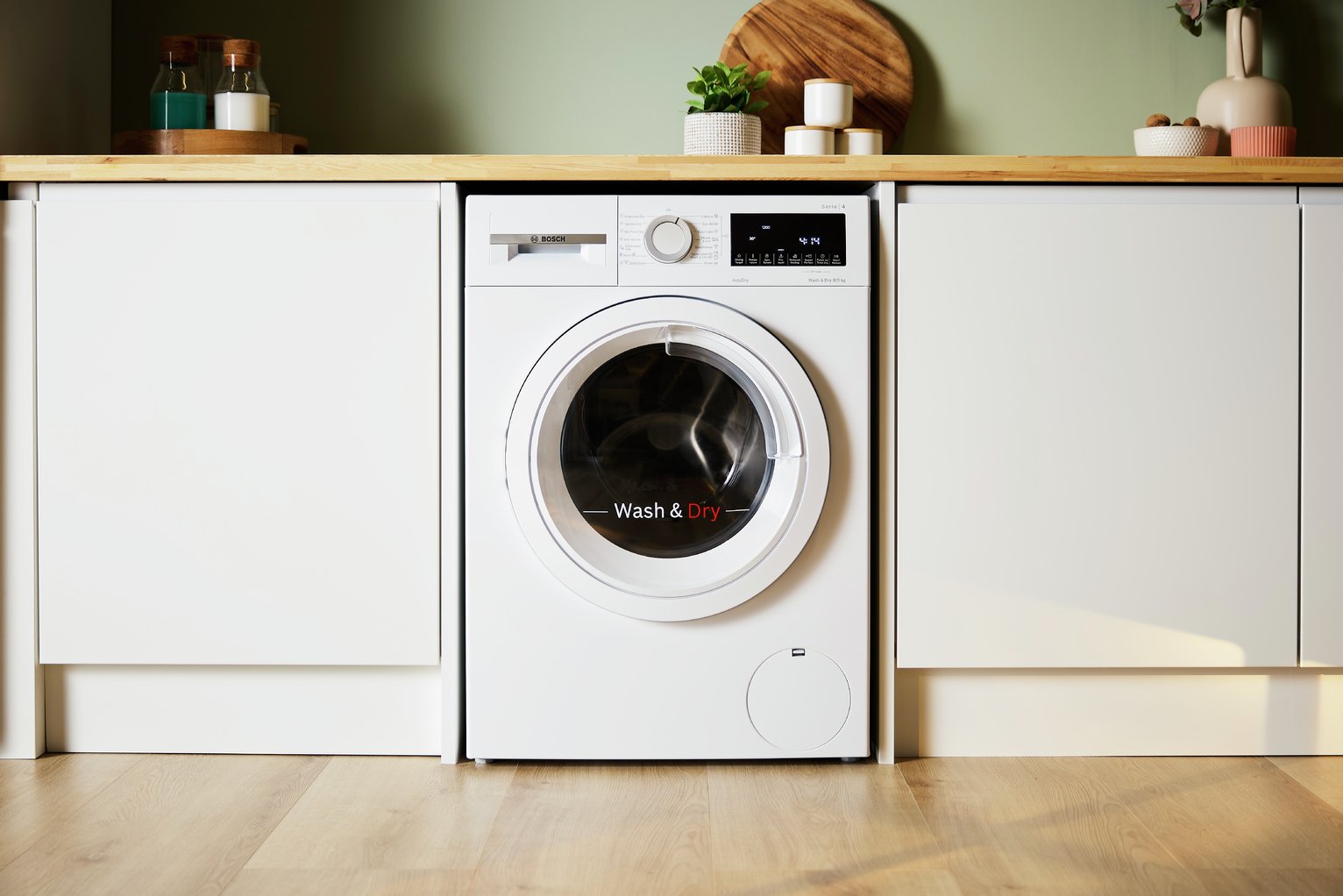 Bosch Grade B WNA144V9GB 9KG/5KG 1400 Spin Washer Dryer - White RRP £749