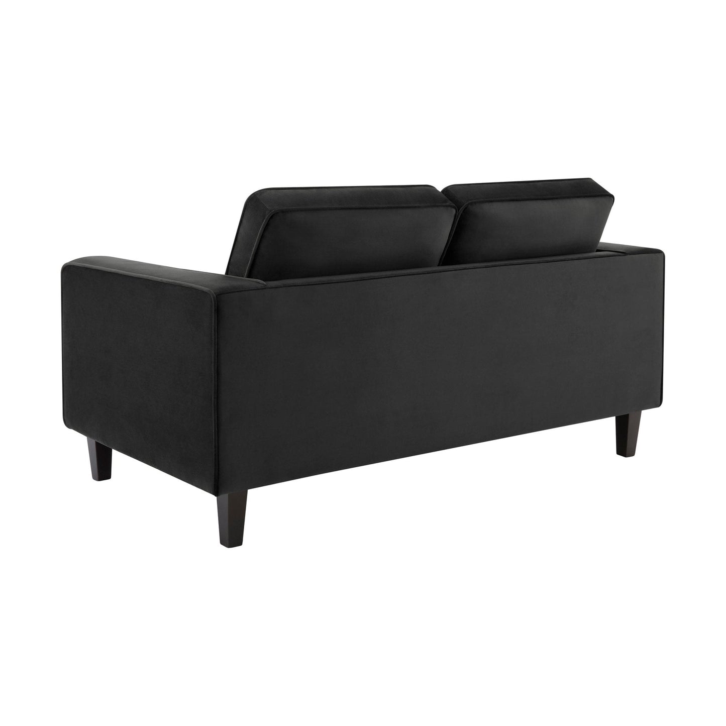 Dusk Soho Grade B Ink Velvet 2 Seater Sofa RRP £459