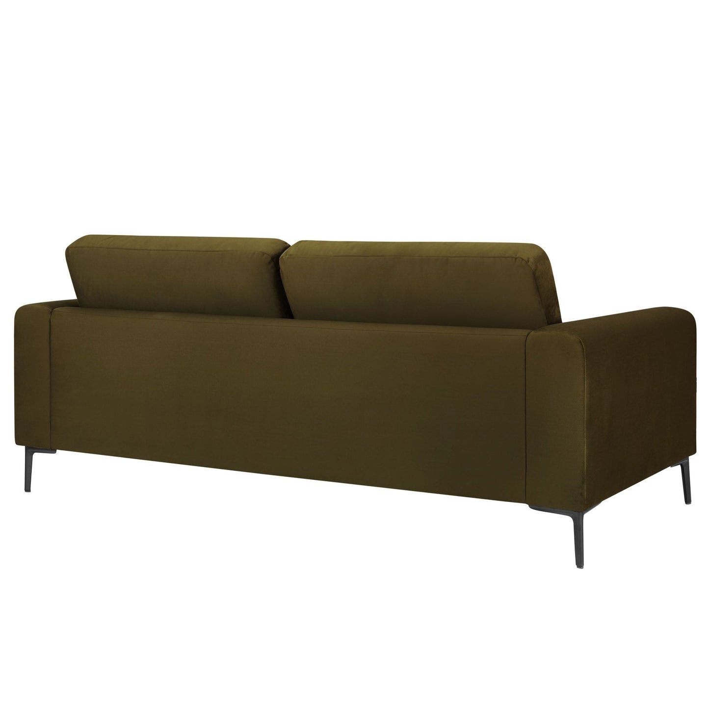 Dusk Malibu Grade B Rich Green Velvet 3 Seater Sofa RRP £404