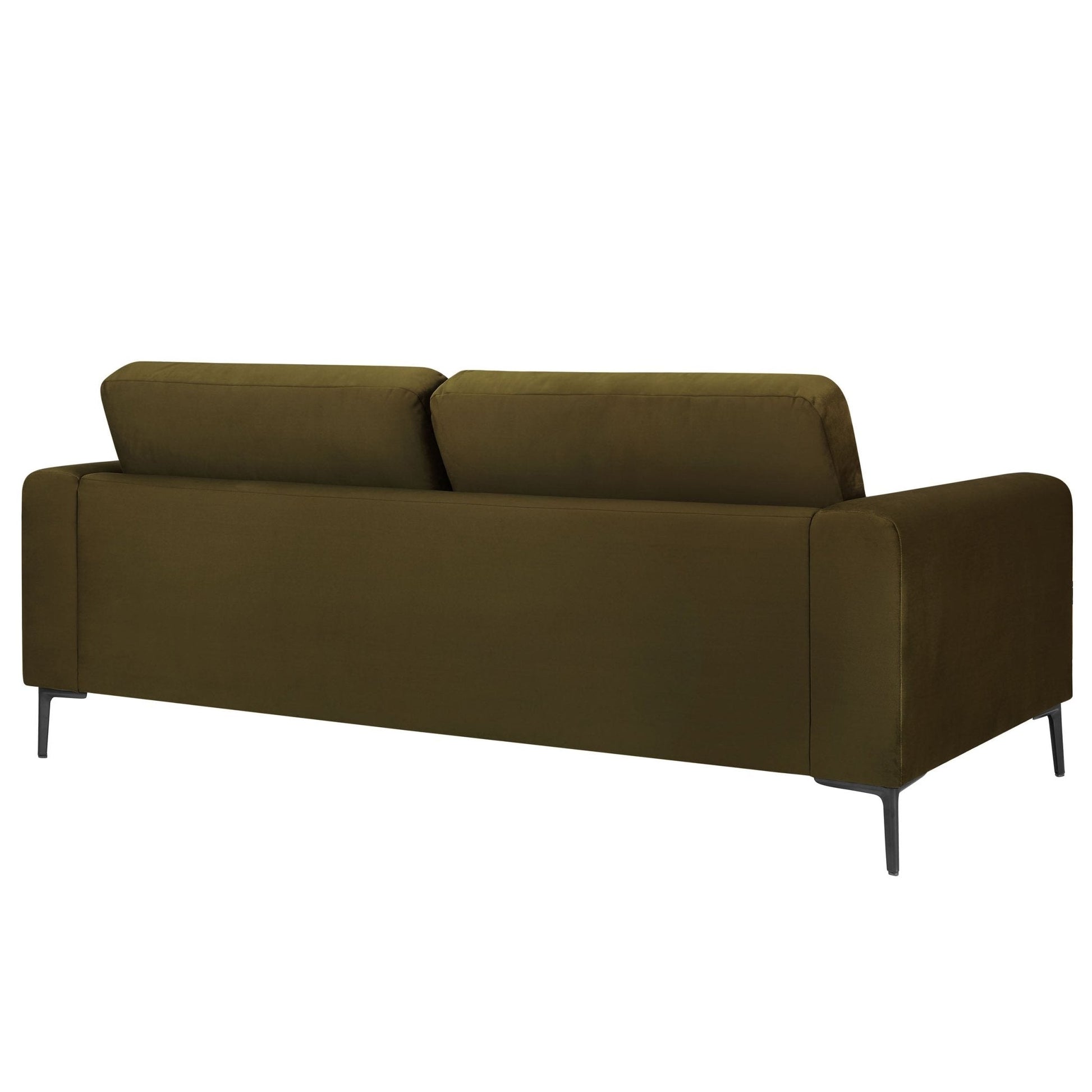 Dusk Malibu Grade B Rich Green Velvet 3 Seater Sofa RRP £404
