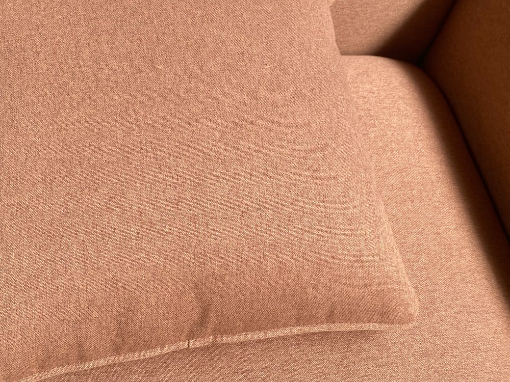Febonic Living Grade B Reva Taupe Linen 2 Seater Sofa RRP £600