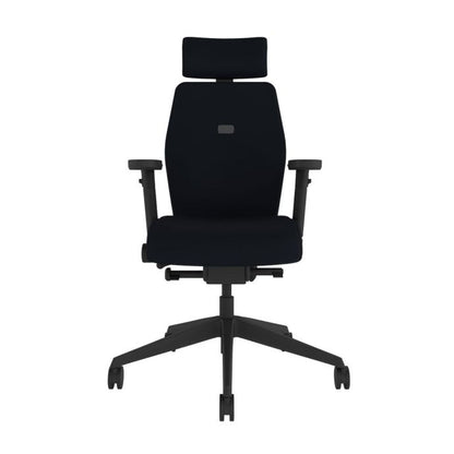 Posturite Grade B Positiv Plus Black Medium Back Ergonomic Office Chair RRP £1142