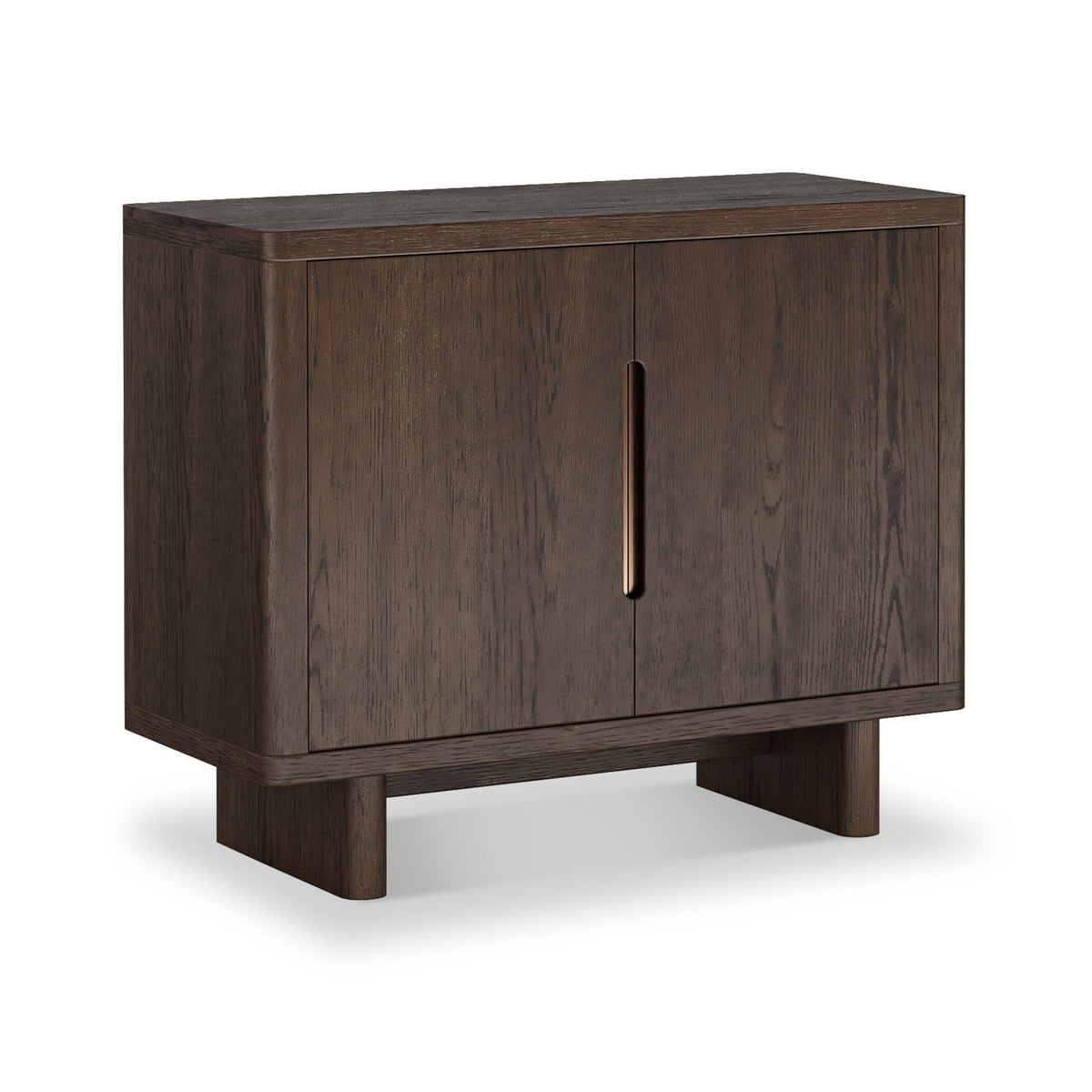 Roseland Grade B Furniture Mylor Dark Oak 2 Door Sideboard RRP £450