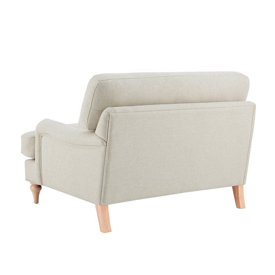 Dusk Hampshire Grade B Beige Textured Weave Love Seat RRP £341