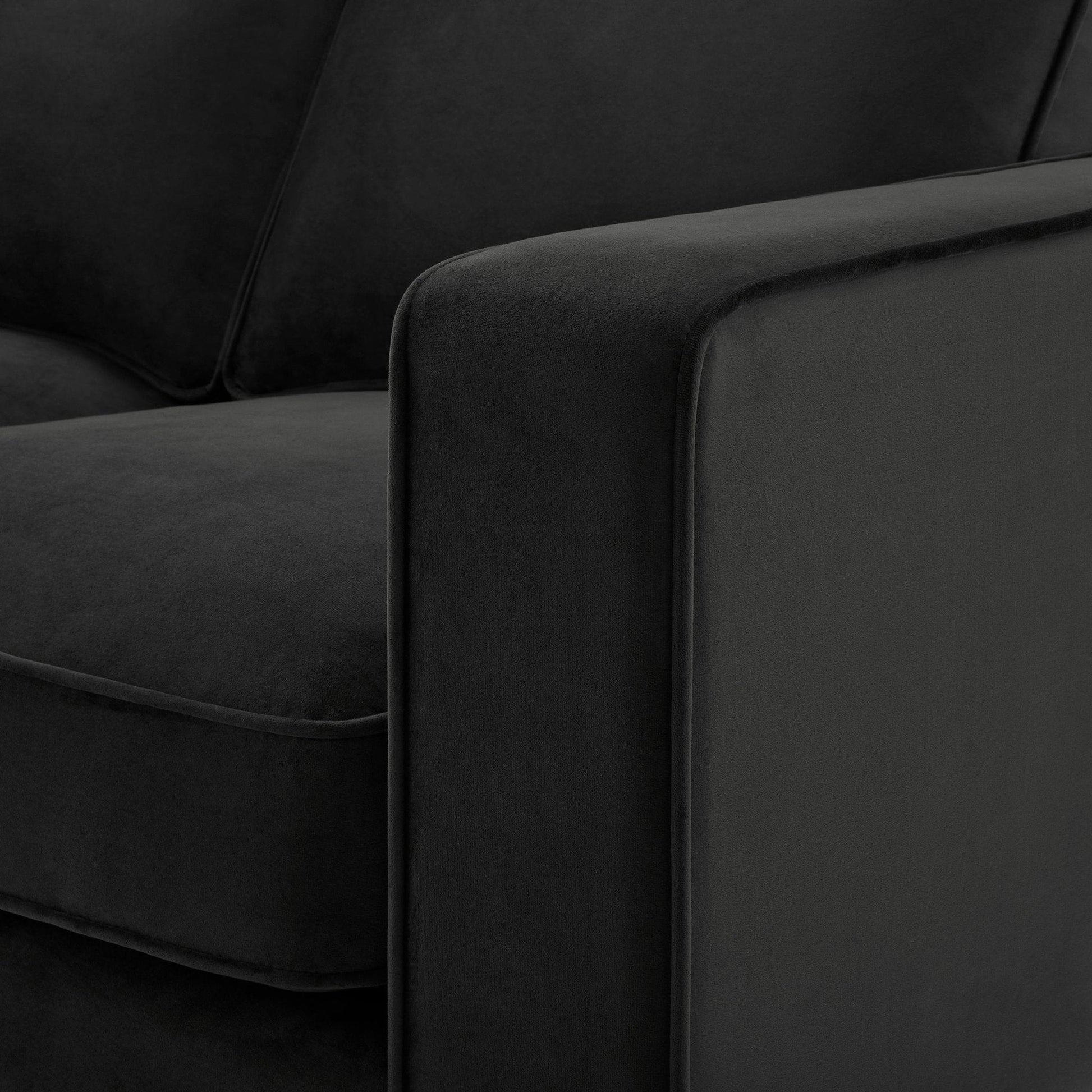 Dusk Soho Grade B Ink Velvet 2 Seater Sofa RRP £459