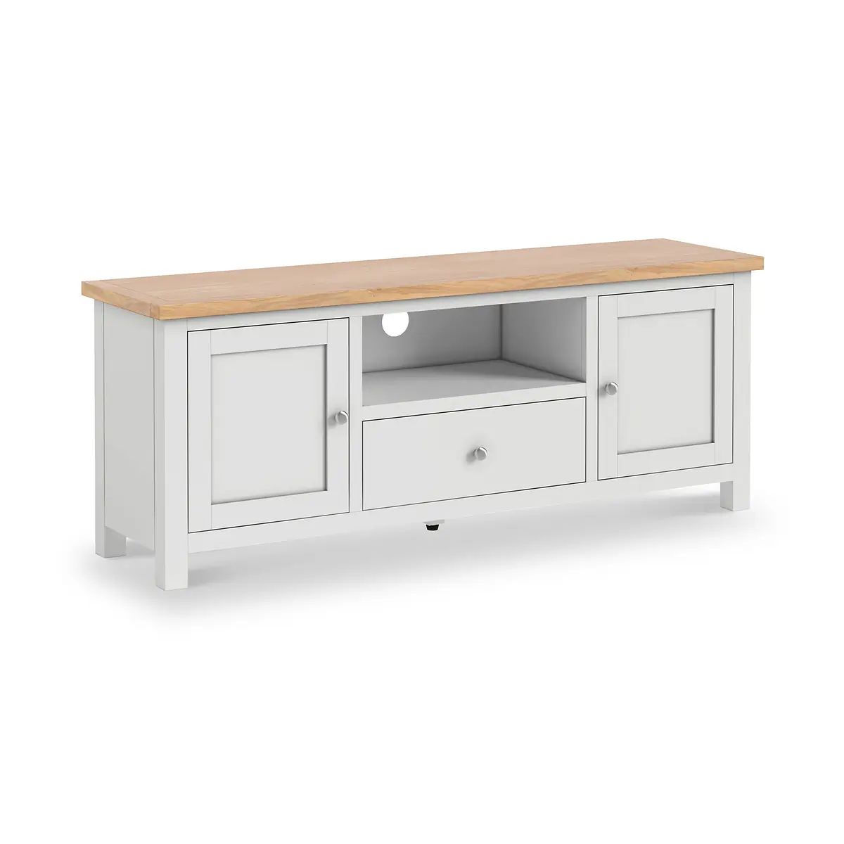 Roseland Grade B Furniture Farro Grey XL 150cm TV Stand RRP £360