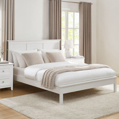 DUS-CC2-07495 Grade-B Dusk Salcombe Single Bed Frame - White RRP £179.00