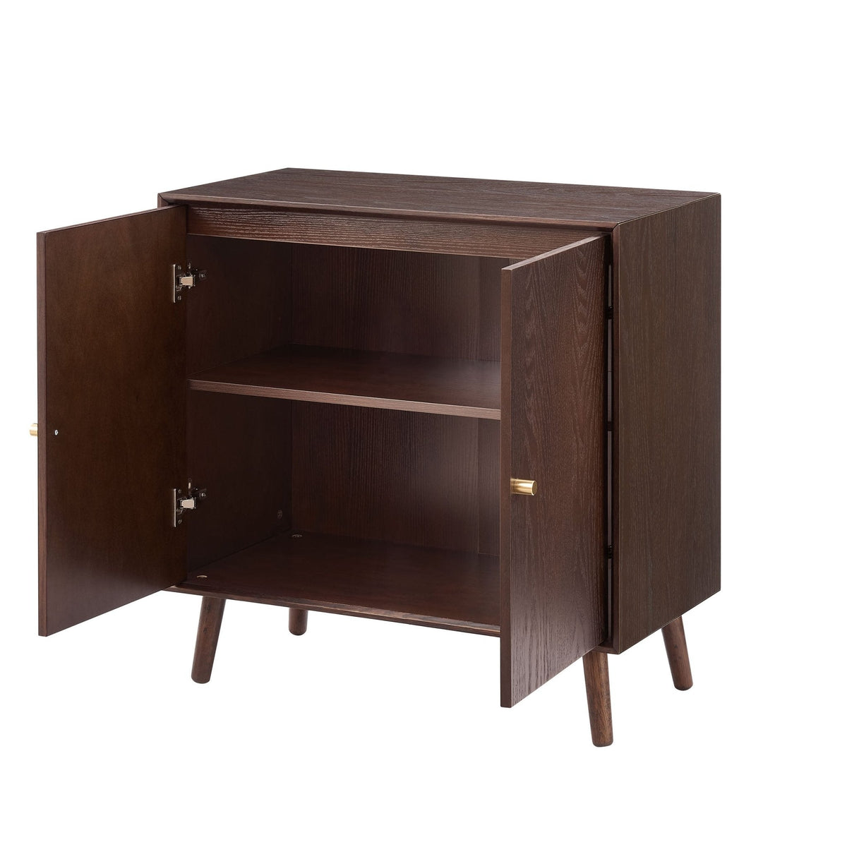 Dusk Heidi Grade B Walnut Stained Oak 2 Door Sideboard RRP £259