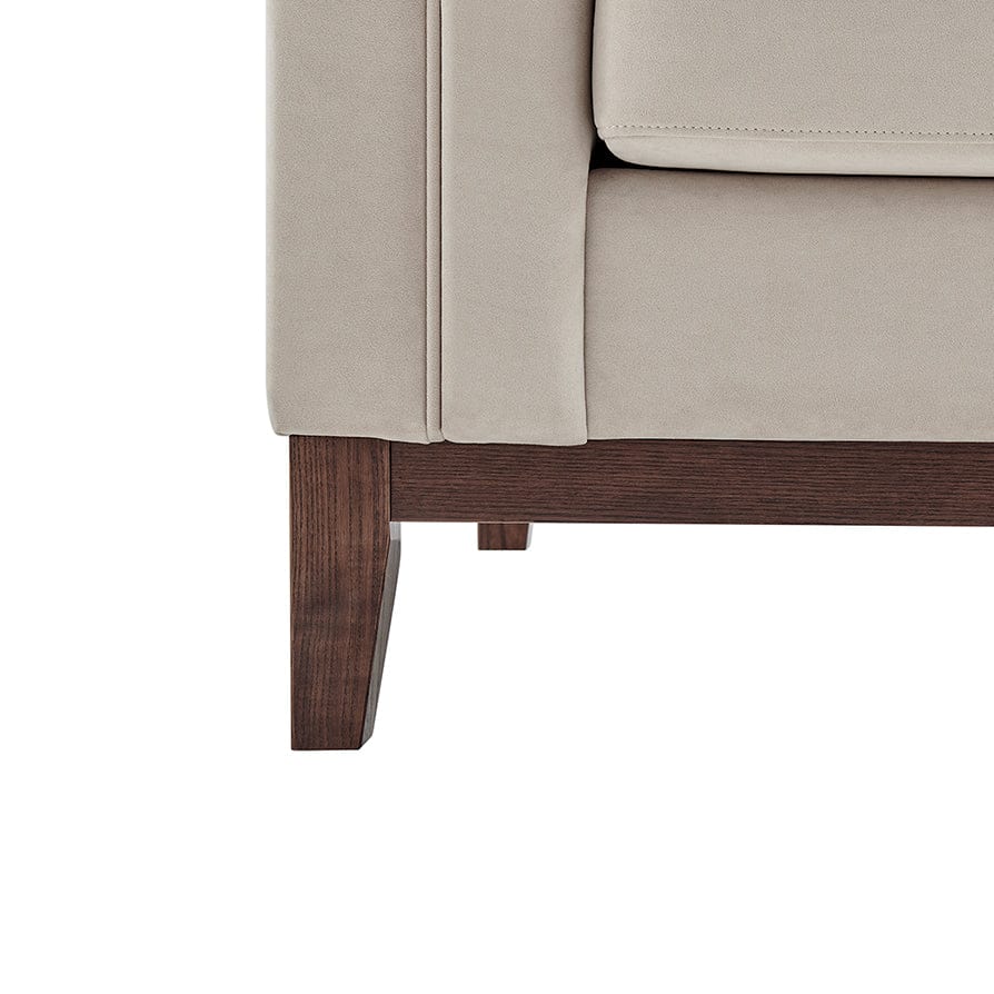 Dusk Chesterfield Grade B Stone Matte Velvet 2 Seater Sofa RRP £479
